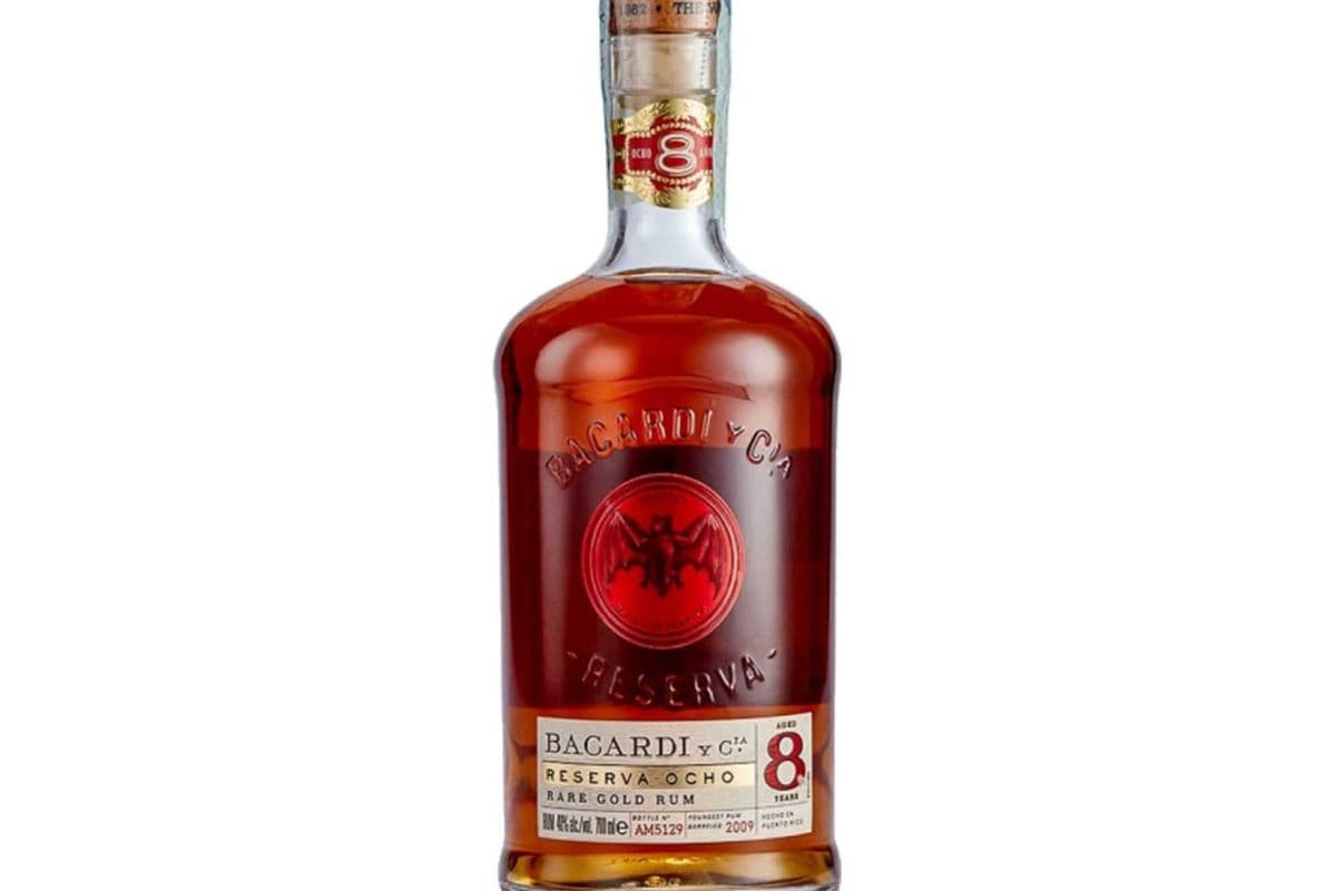 Bacardi 8 Years Old Rum (750 ml) (1 x 750ML)