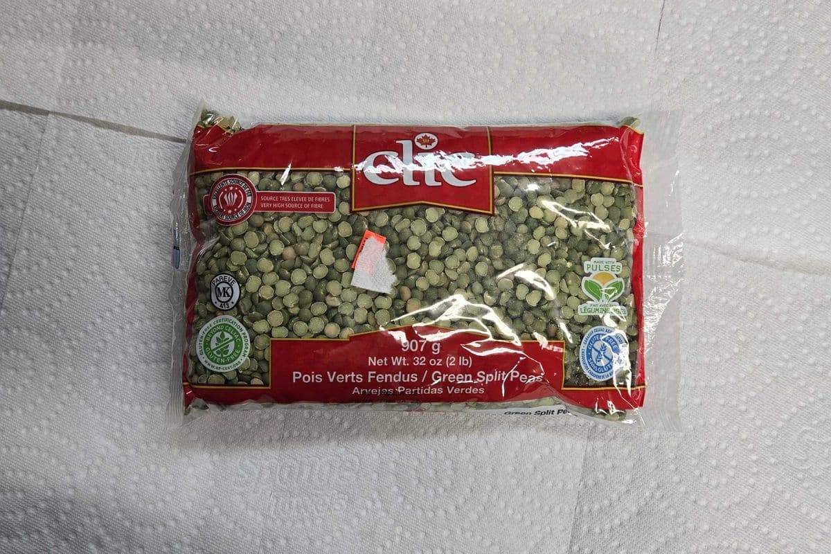 CLIC POIS VERTS FENDUS (907 GR)