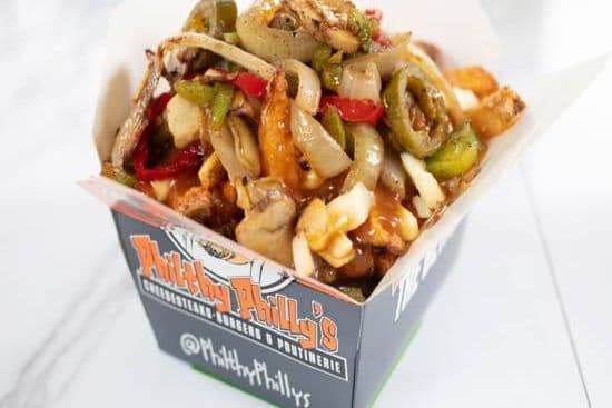 Greasy Veggie Poutine