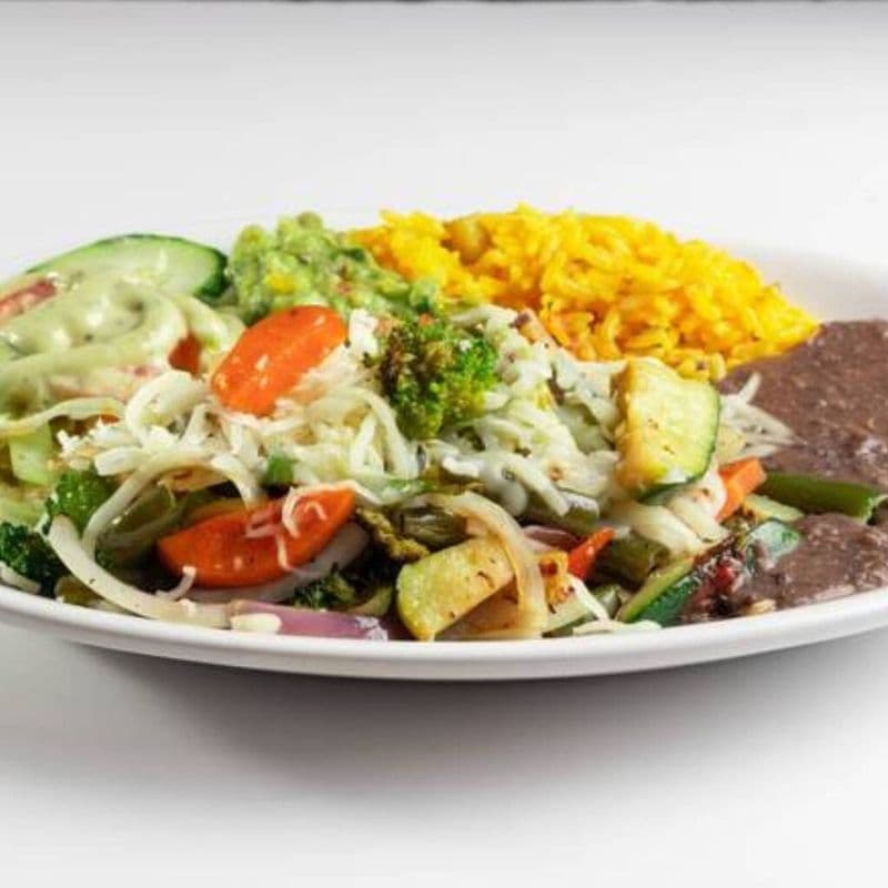 Plato vegetariano / Plato Vegetariano