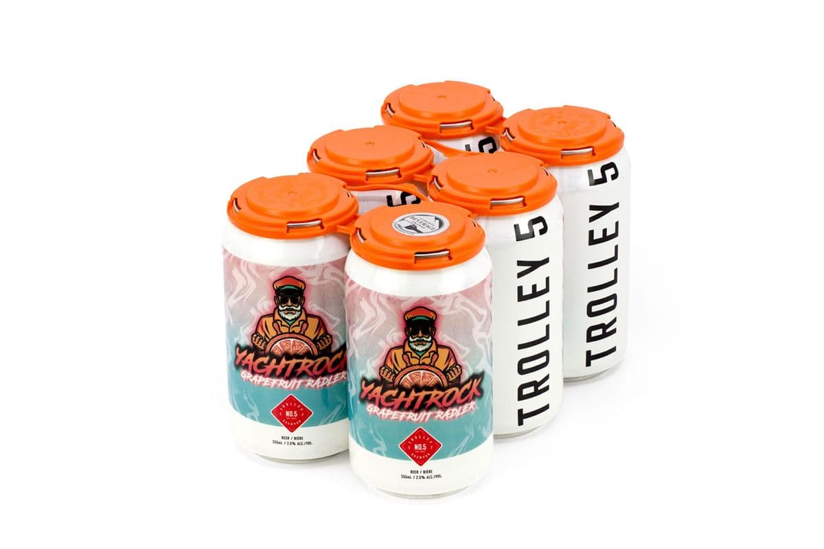 Trolley 5 Yacht Rock Grapefruit (6 x 355mL Cans)