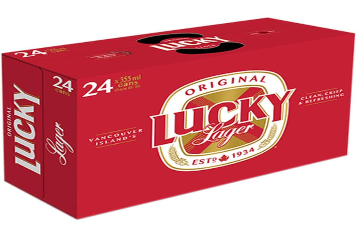 156315 Lucky cans 24pk (24 x 355 ml Cans)