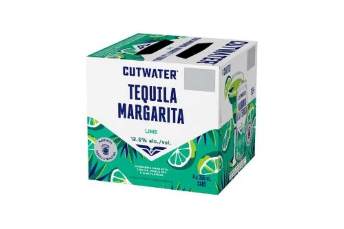 CUTWATER LIME MARGARITA (4 PACK) (4 x 355ML CAN)