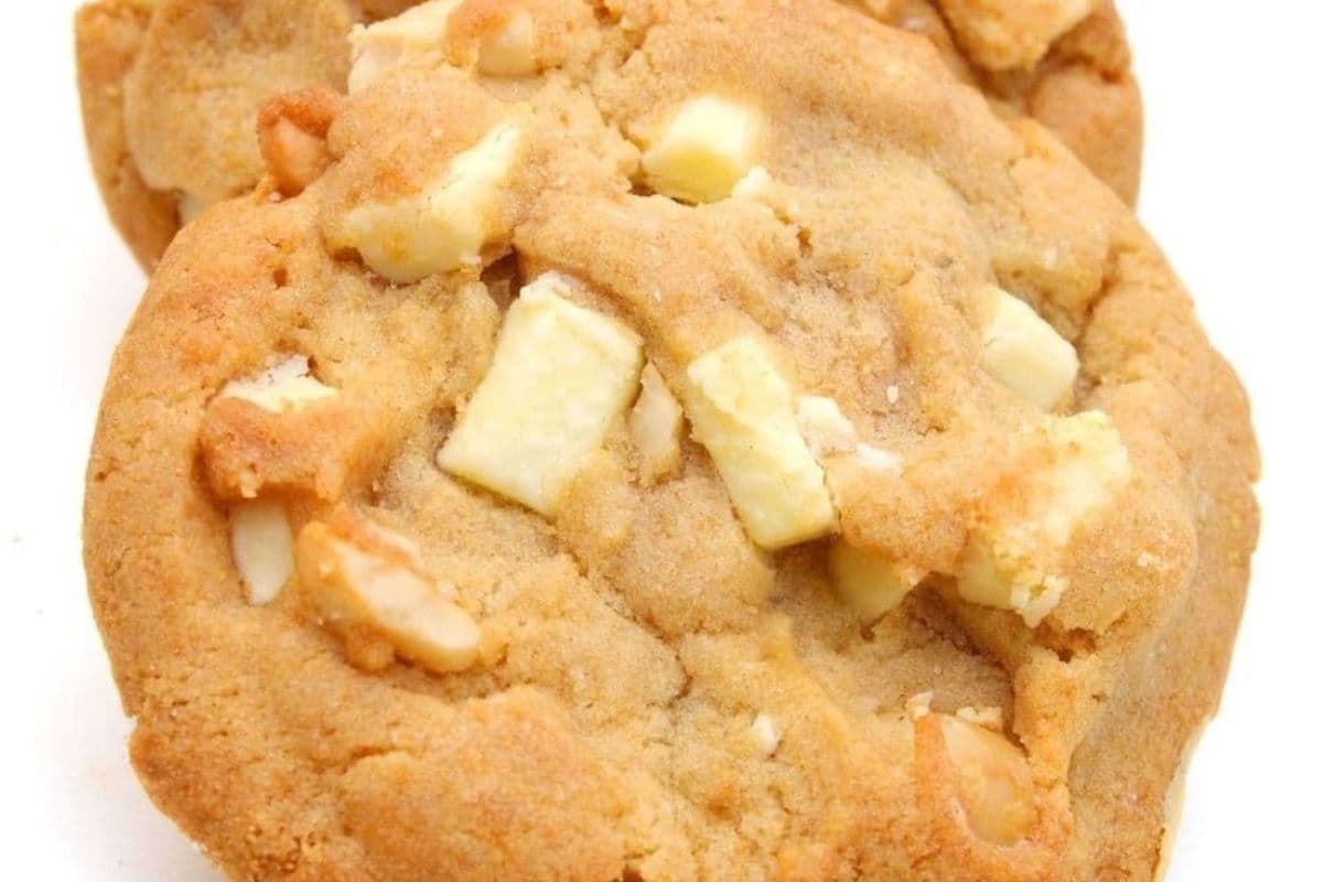 White Chocolate and Macadamia Cookies