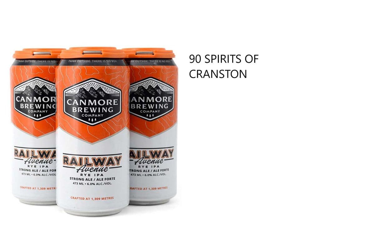 CANMORE BREWING RAILWAY AVENUE 4 CANS (1 x 4x473ML)