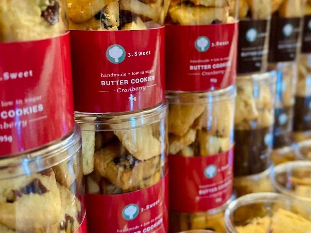 LOCALLY MADE CHRISTMAS BUTTER COOKIES 100G