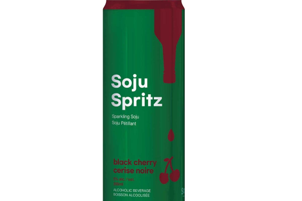 Soju Spritz Black Cherry (1 x 355ml)