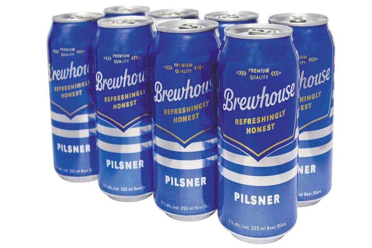 829707. Brewhouse Pilsner 8 pack cans (1 x 8pc)