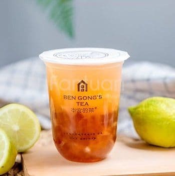 Passion fruit tea / 百⾹果果⽴⽅