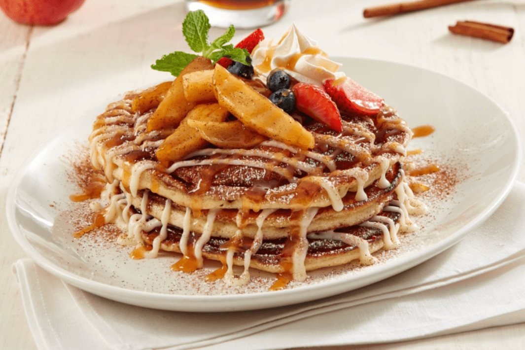Apple Cinnabun Pancake
