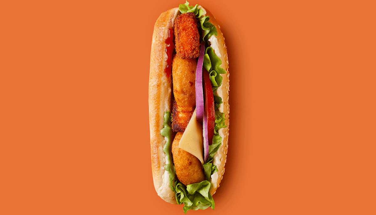 Mixed Veg Hot Dog