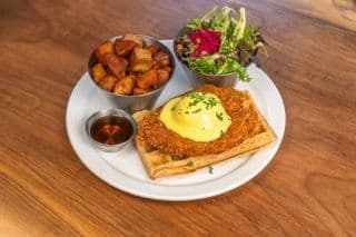 The Shnitzel Waffle Benechick