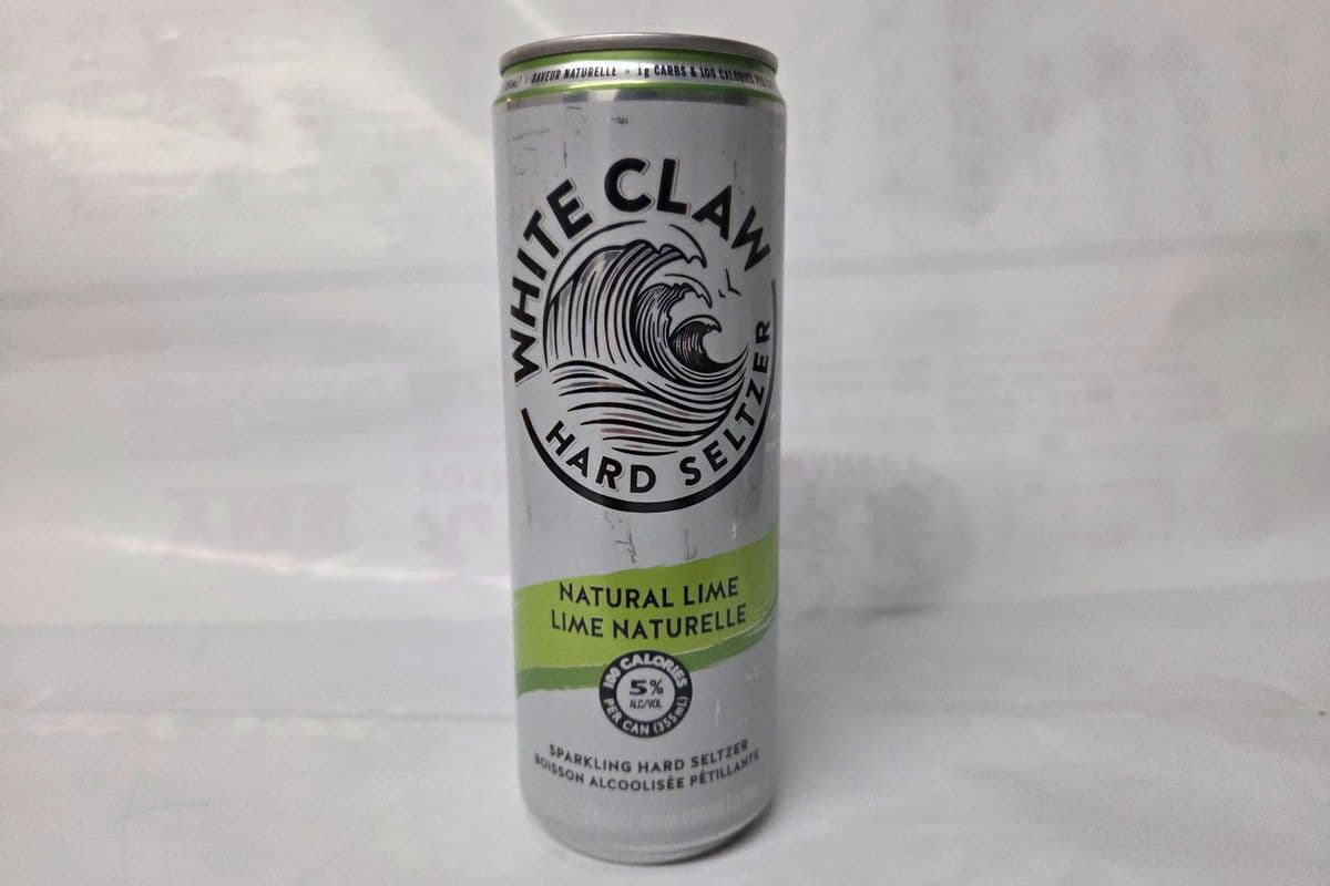 White Claw Can(Natural Lime) 355ml (1 x 355ml)