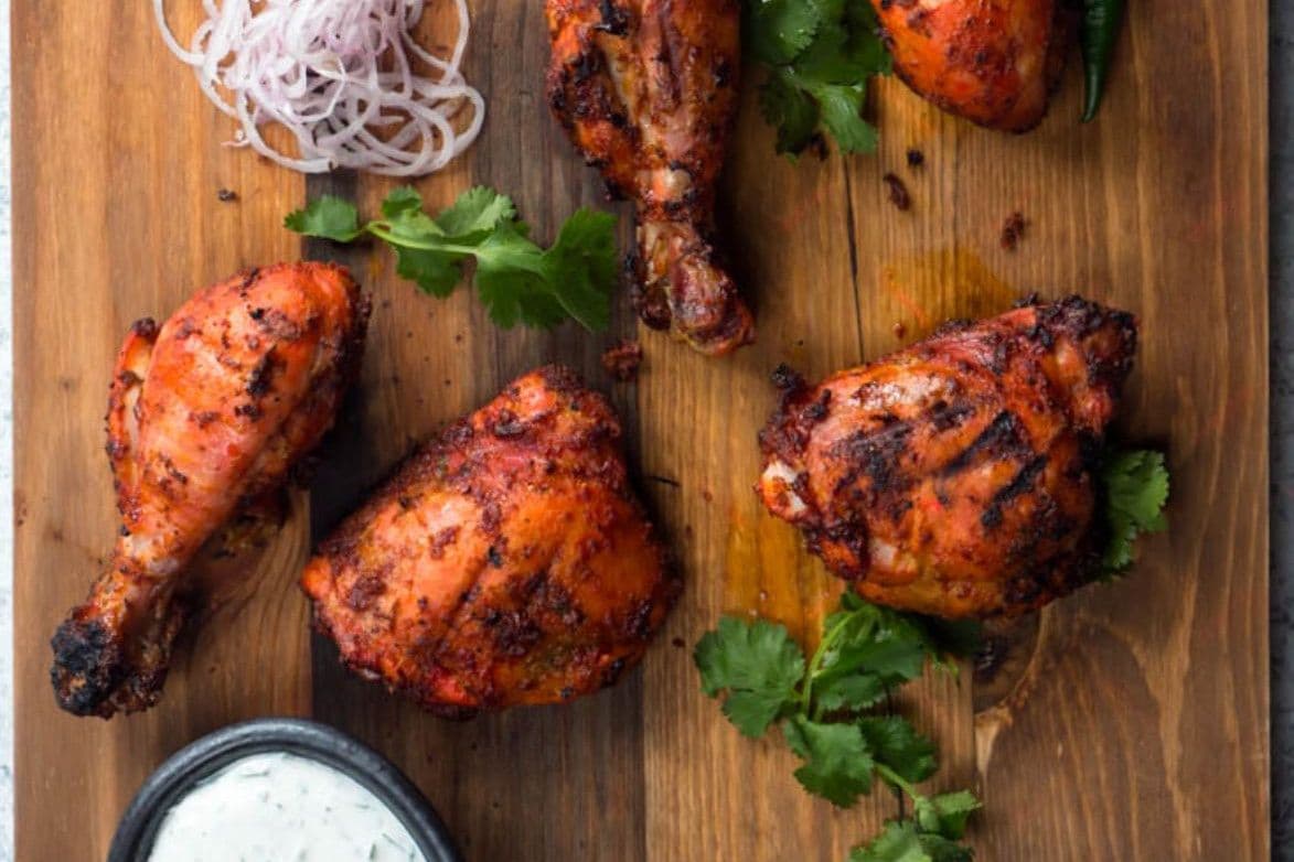 Tandoori Chicken 4pc