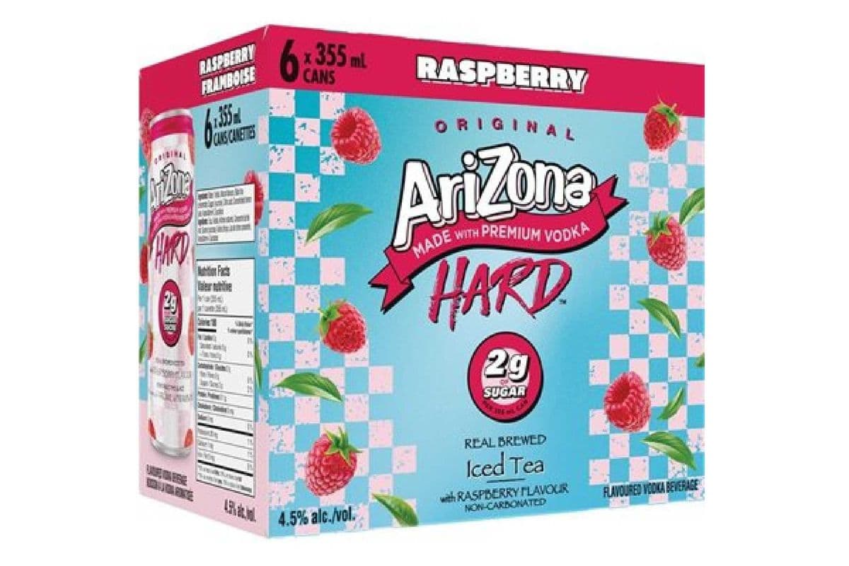Arizona Hard Raspberry (6 x 355ml)