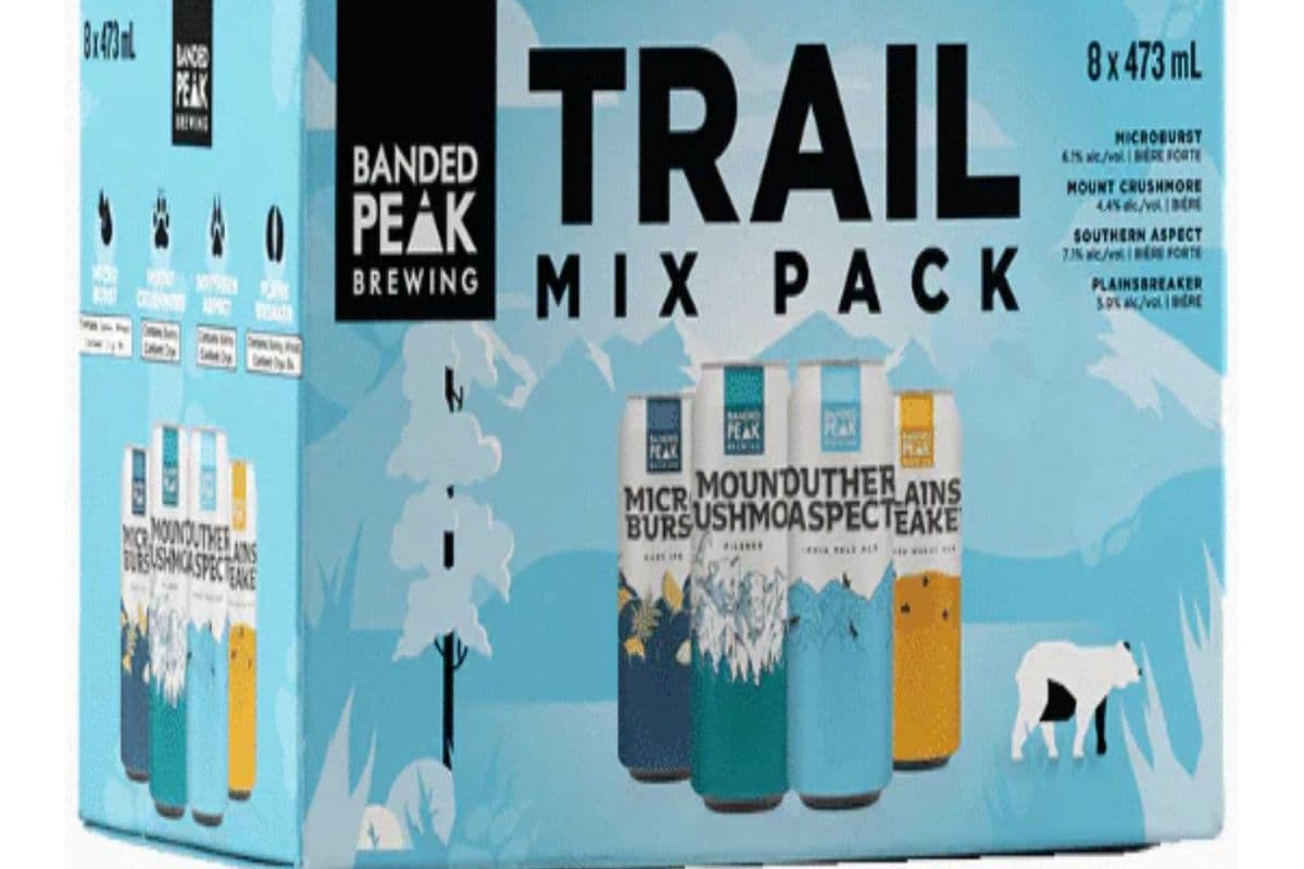 BANDED PEAK TRAIL MIX PACK (8 x 473ML CANS) (8 x 8*473ml)