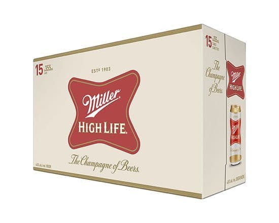 MILLER HIGH LIFE (15x355ML)