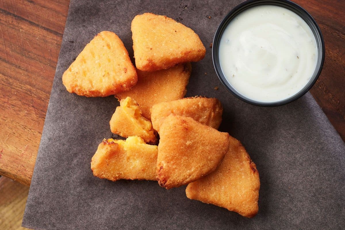 Mac and Cheese Wedges