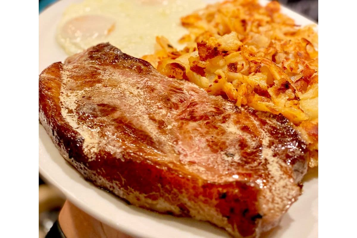 10oz Steak and Eggs