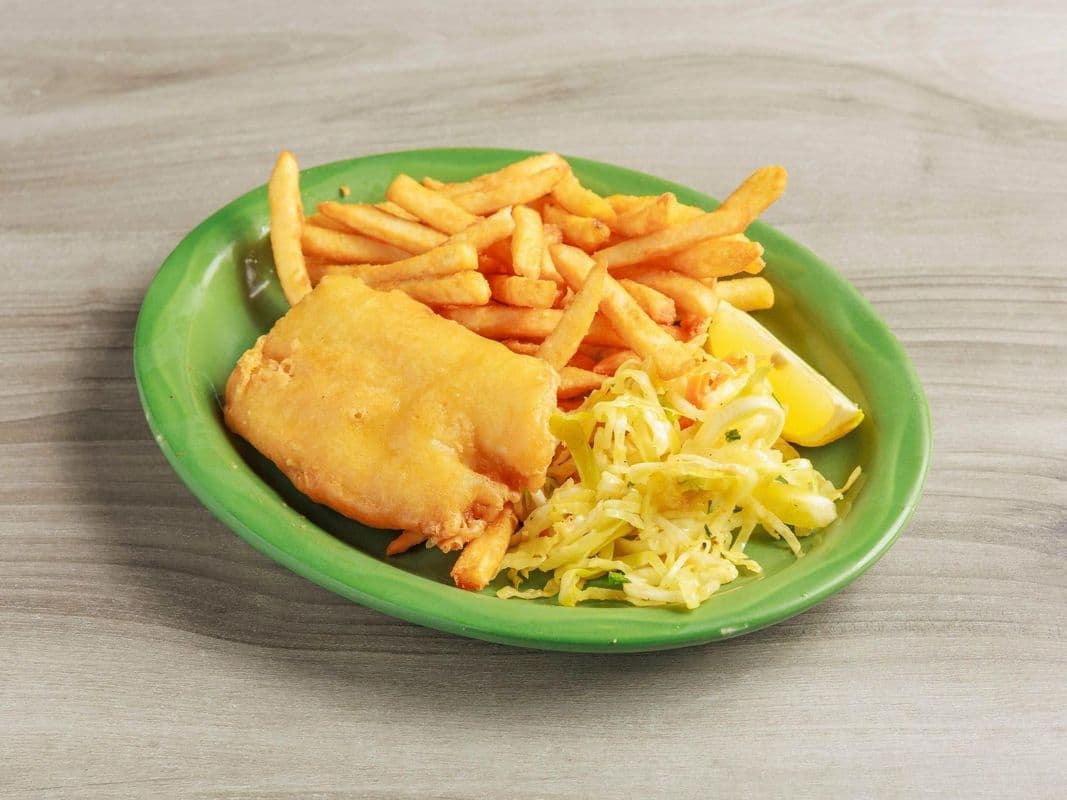 Halibut and Chips