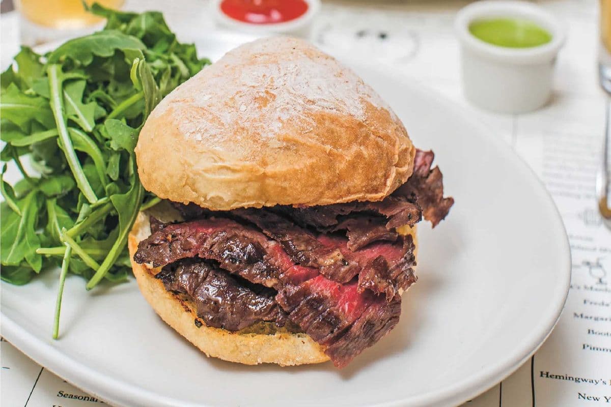 Steak On A Bun