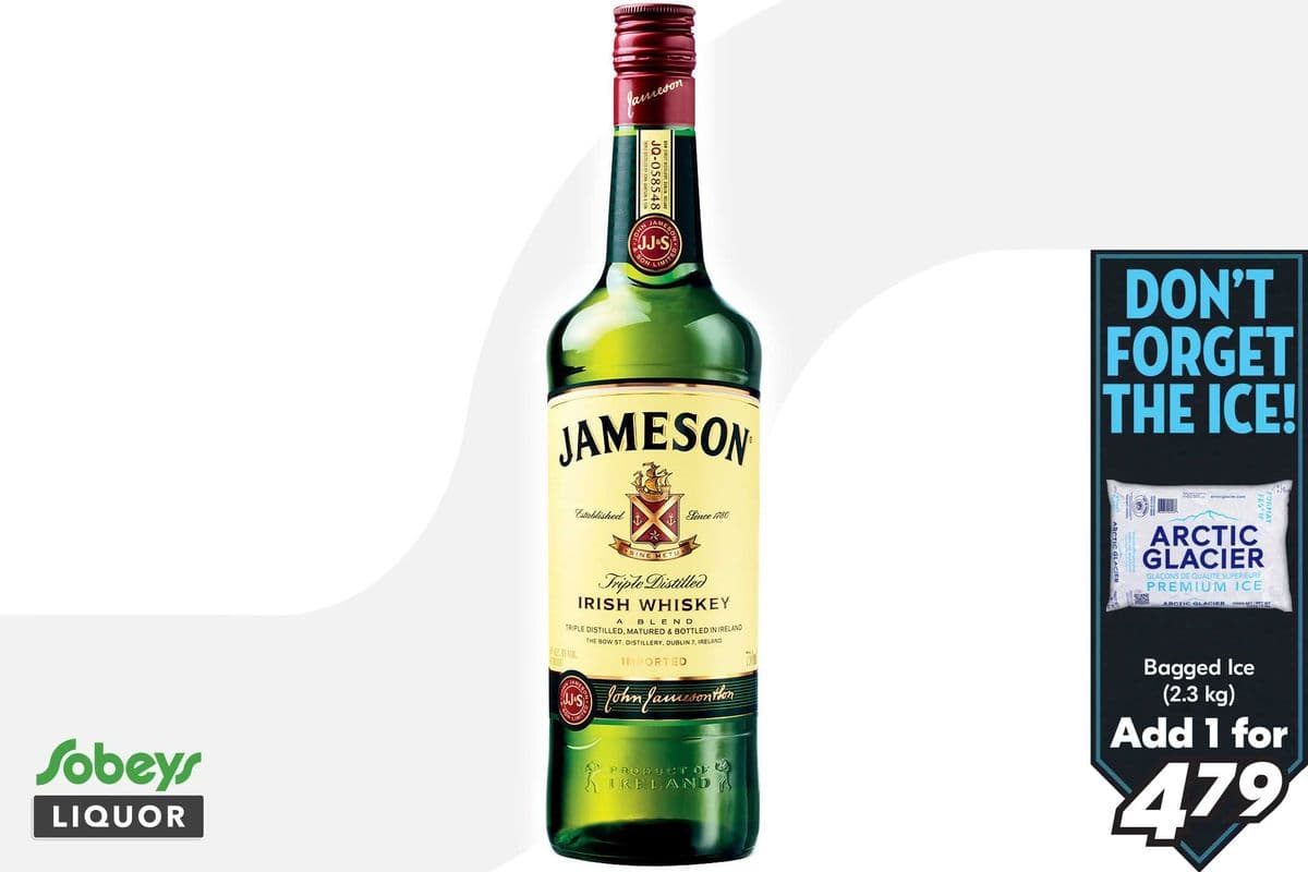 Jameson Irish Whiskey (1 x 750 ml)