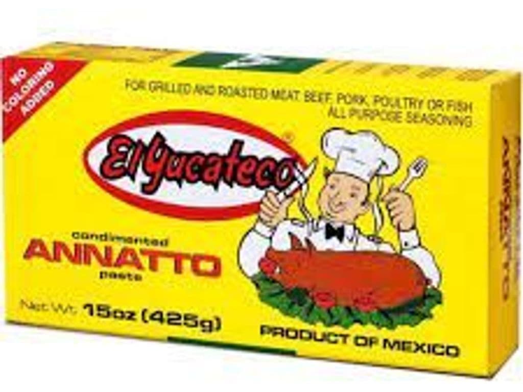 EL YUCATECO ACHIOTE 425G