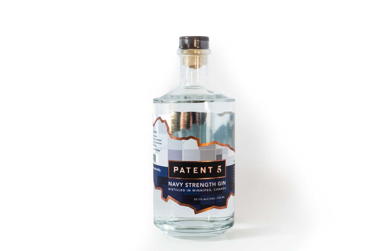 Patent 5 Navy Strength Gin 750ml (1 x 750 ml)