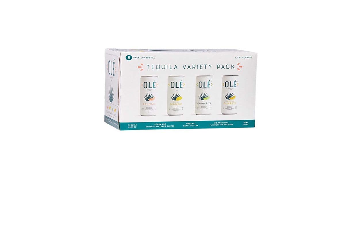 Ole Tequila Variety Pack (8 Pack) (8 x 355ML)