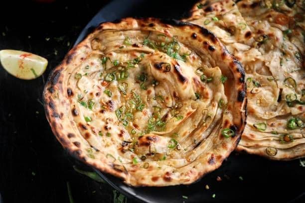 Green Chilli Parantha