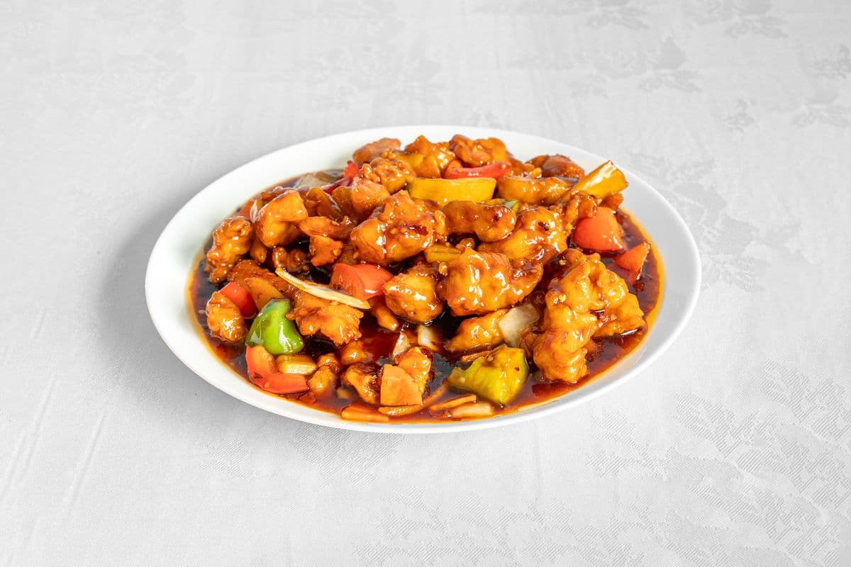 Bean Curd with General Tso's Sauce