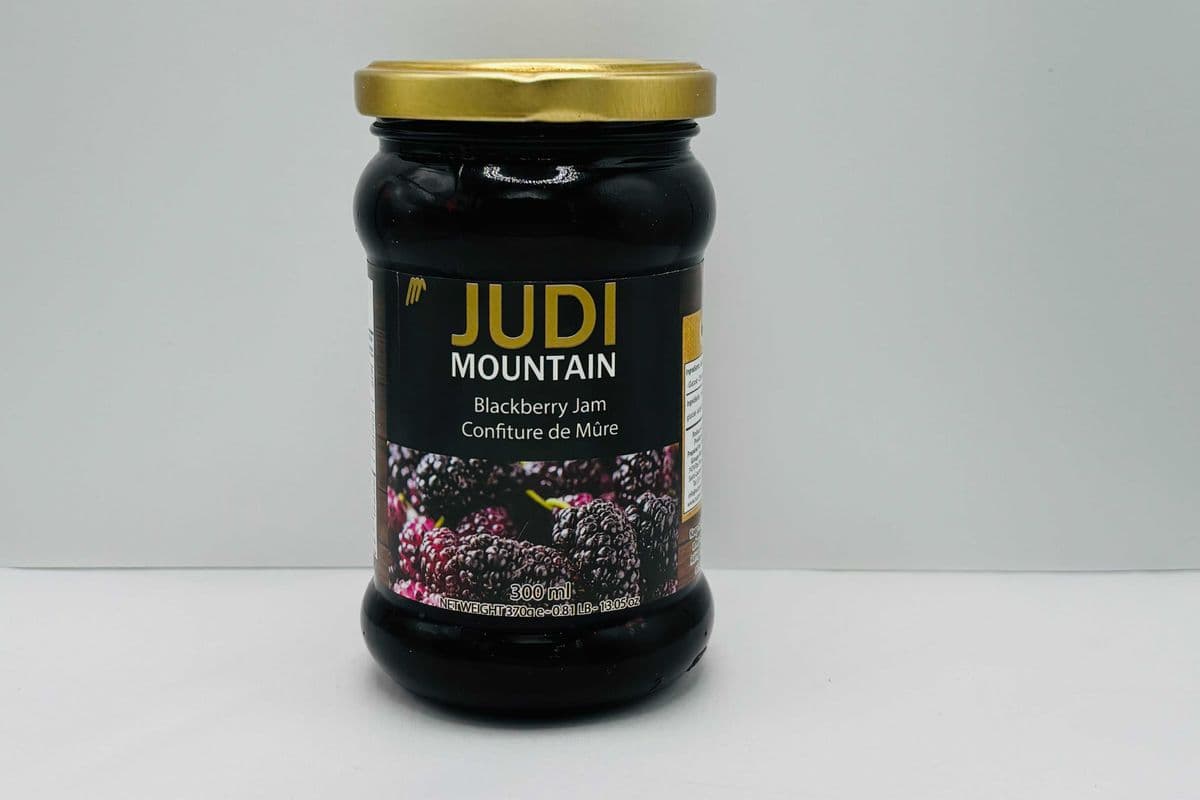 Judi Mountain Blackberry Jam, 370 Grams (300ml)