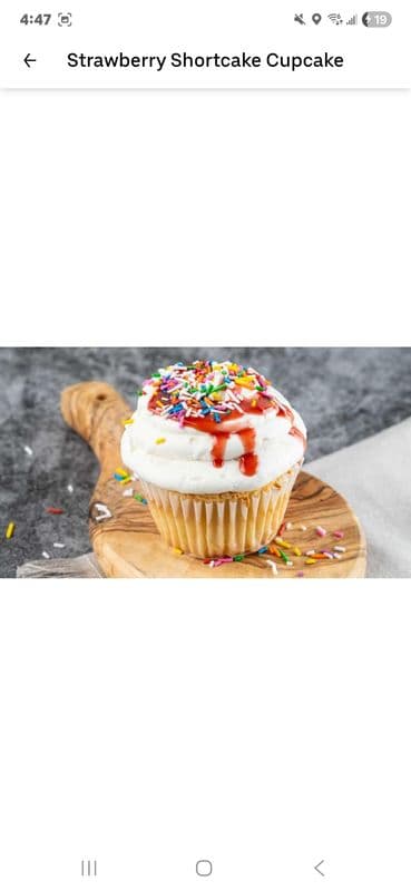 Each Strawberry Shortcake Cupcake