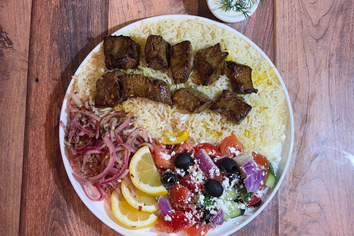 #-18 BEEF STEAK KEBAB