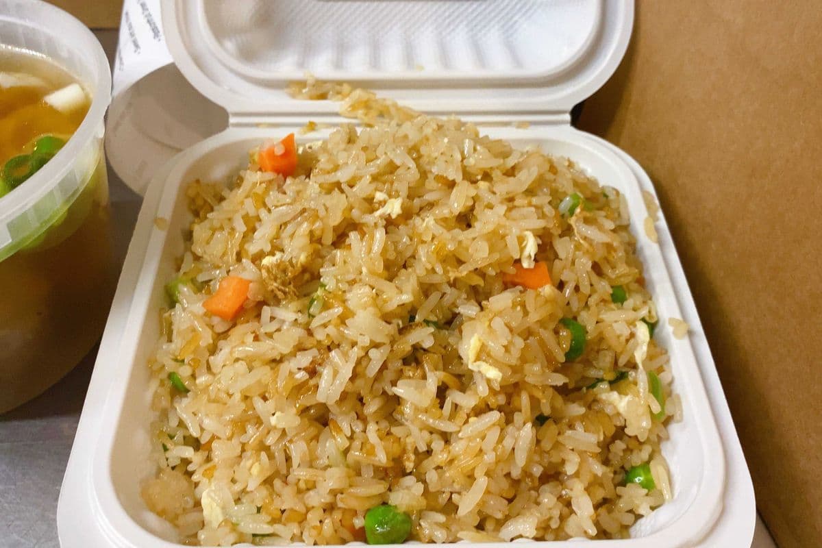 Small egg fried rice