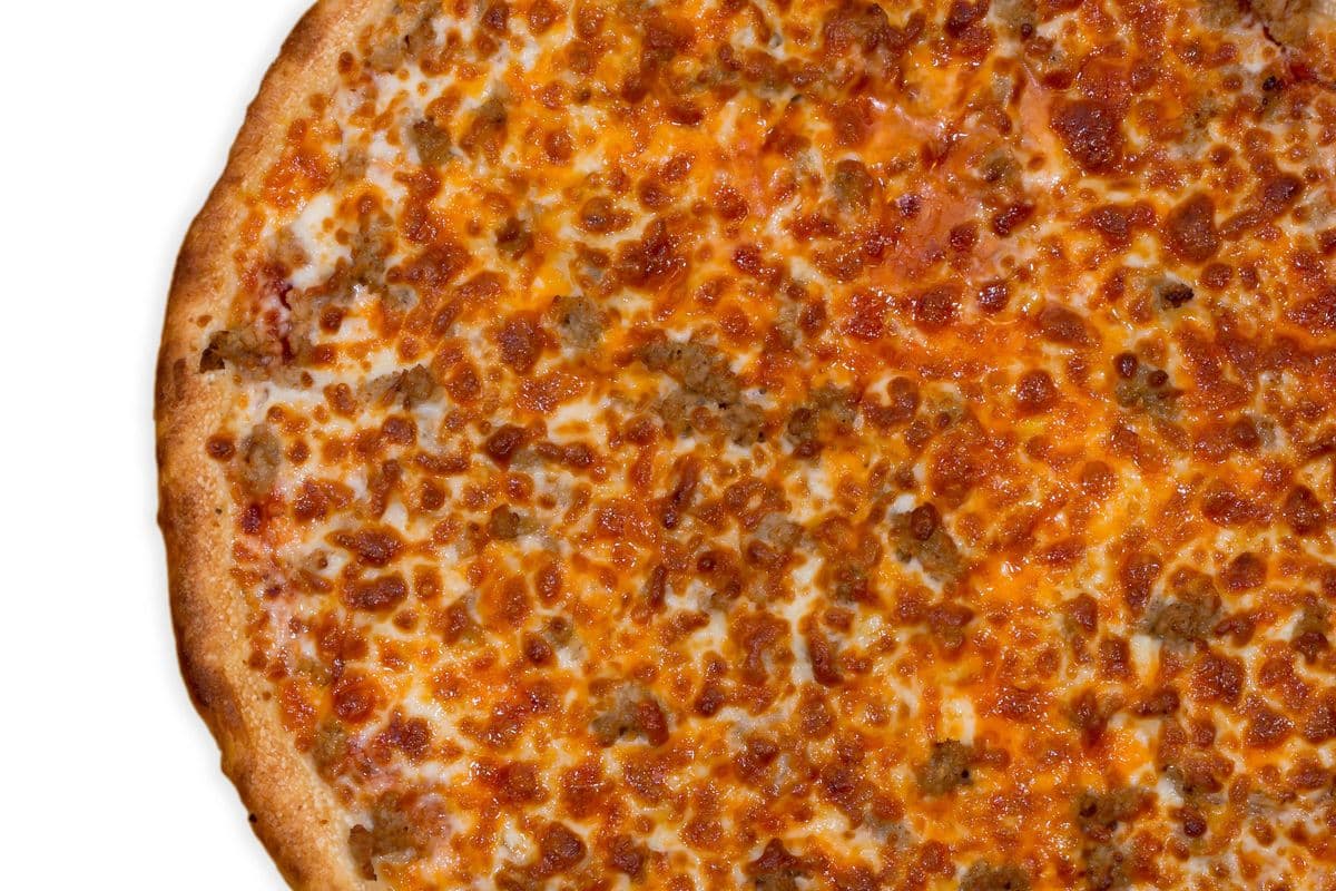 Beefy Blue Cheese Pizza
