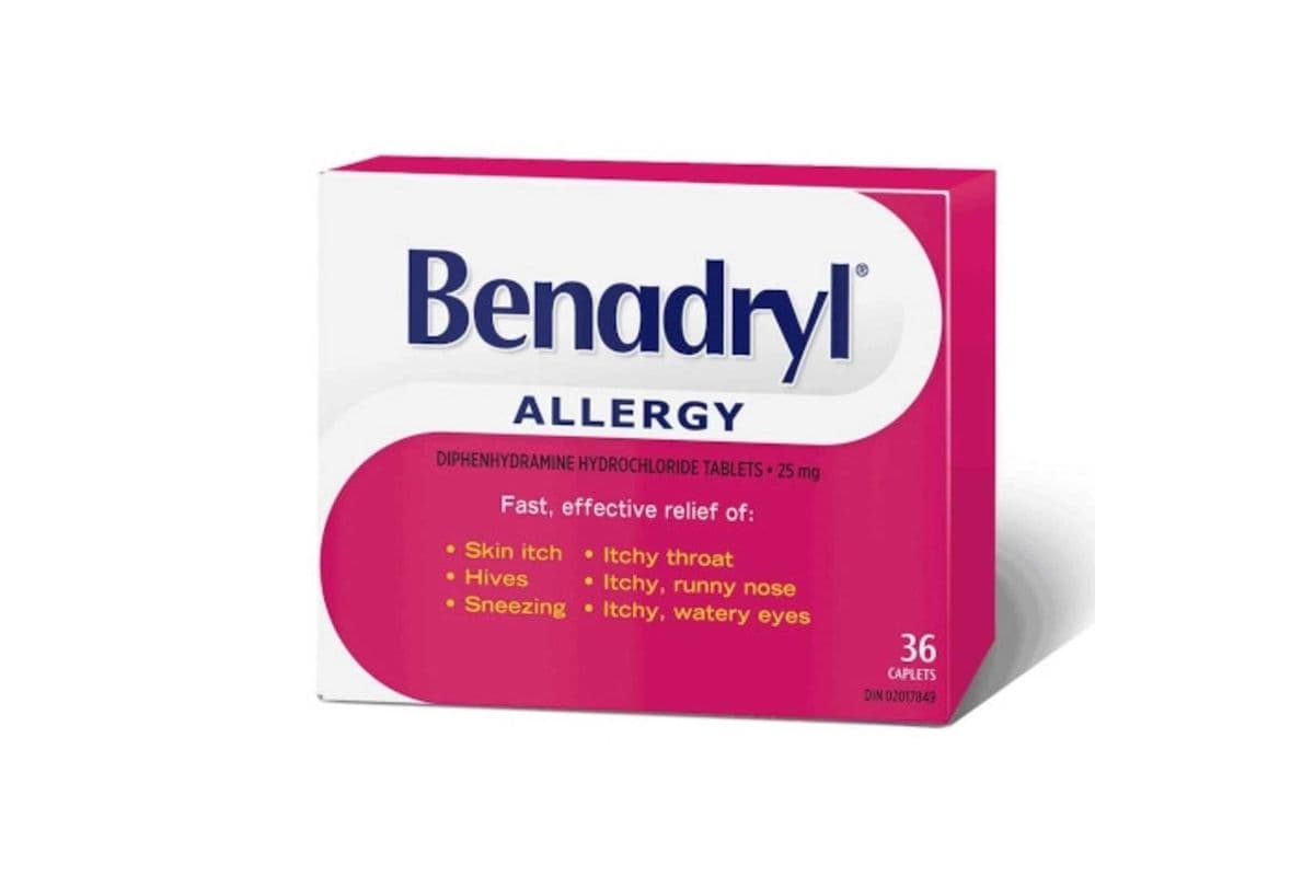 Benadryl Allergy (12 caplets)