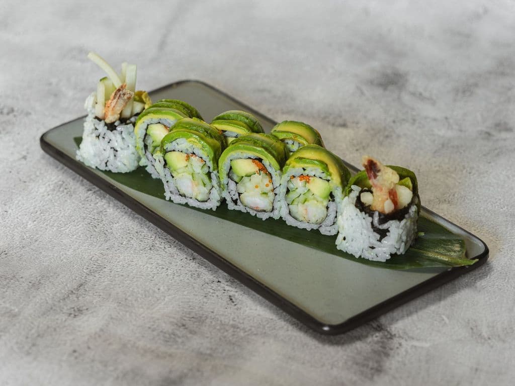 SR02 Green Dragon Roll (8pcs)