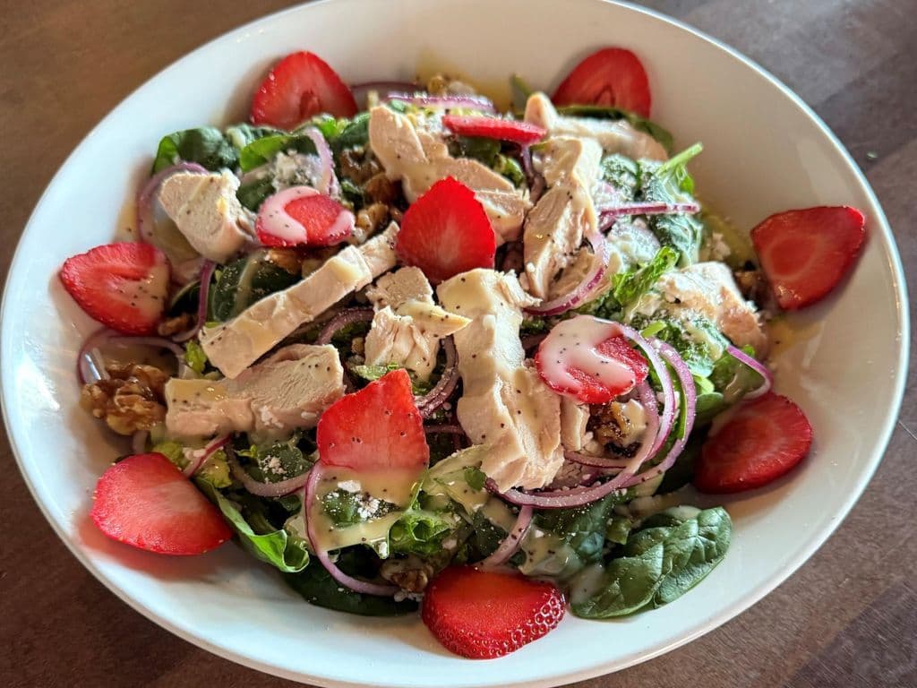 Insalata Spinaci Fragola