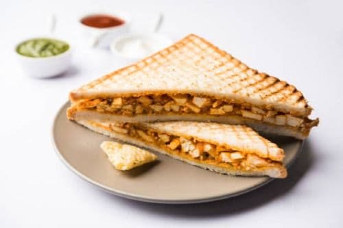 Paneer Tikka Sandwich