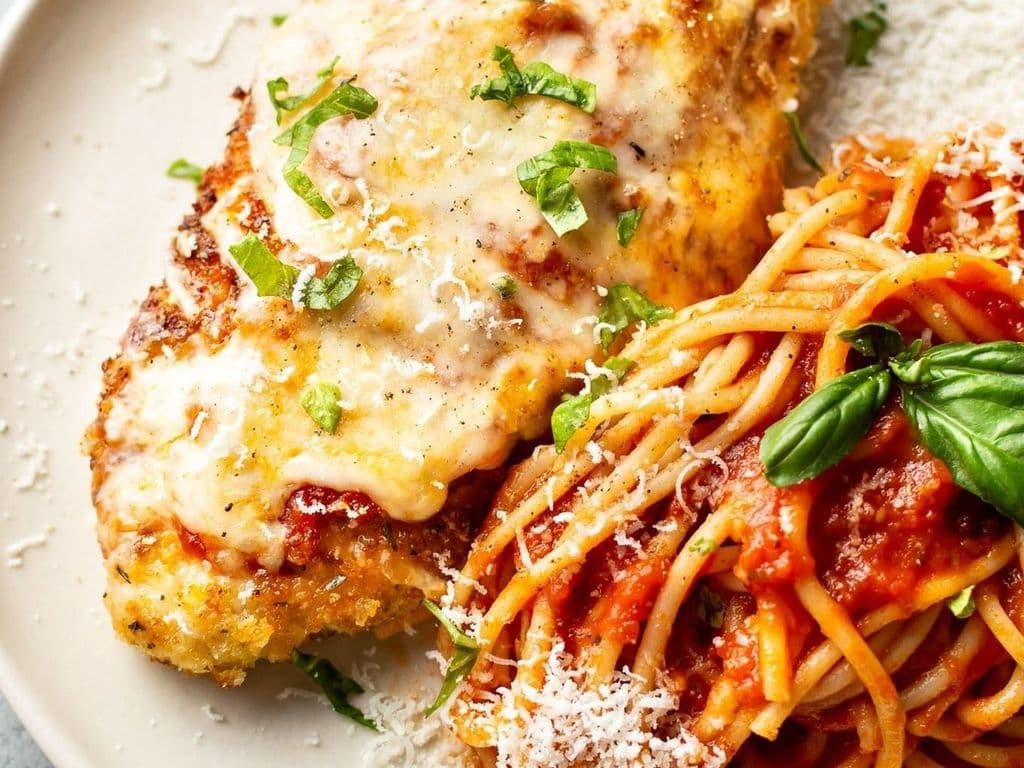 Chicken Parmigiana.