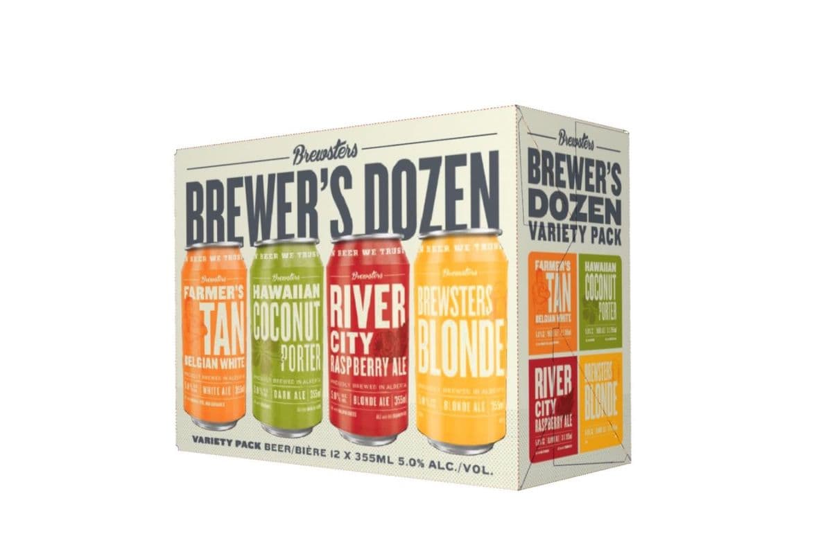 Brewsters Brewer's Dozen Variety Pack (12 x 355 ml)
