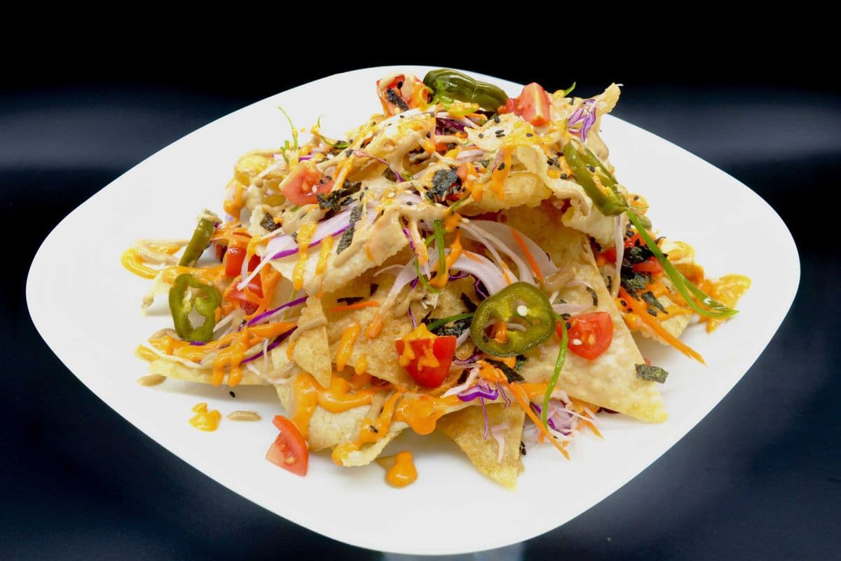 Wonton Chips Tower