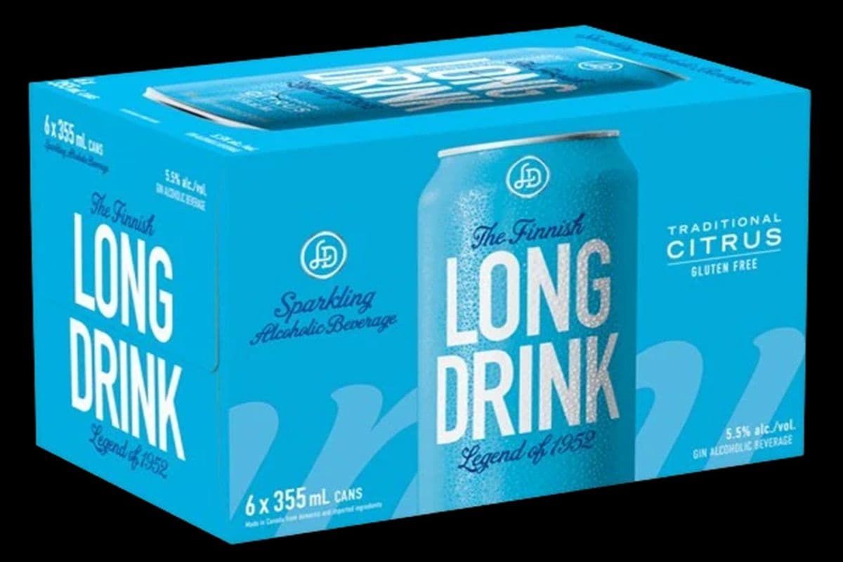 The Finnish Long Drink Traditional Citrus (6 x 355ML)