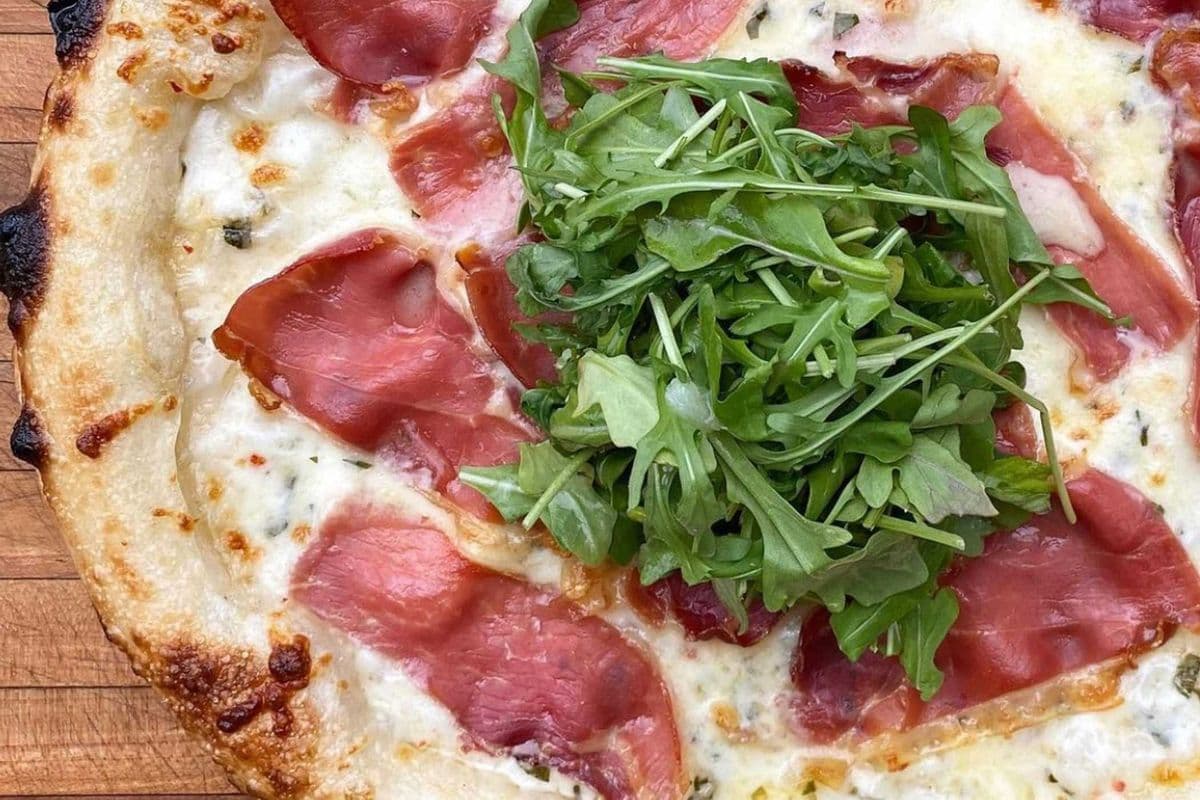Crispy Prosciutto Pizza
