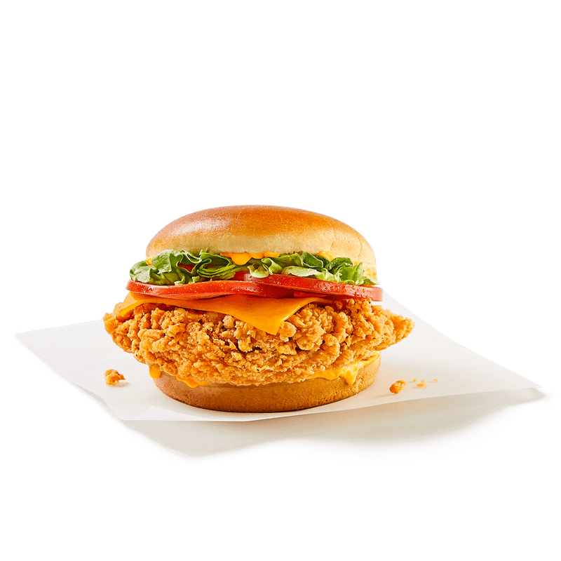 Spicy Deluxe Big Crunch Sandwich