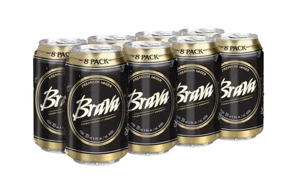 BRAVA LAGER (8 x 355 ML)