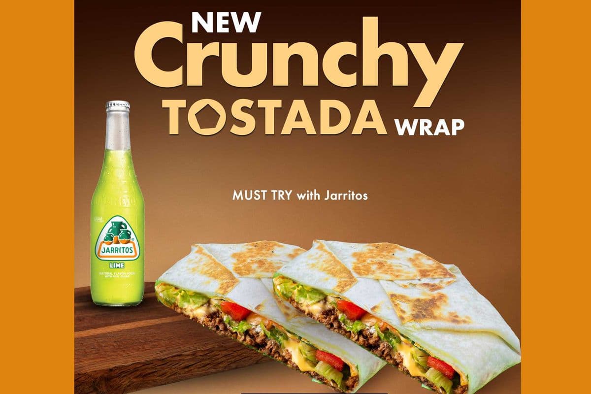 Crunchy Toastada wrap