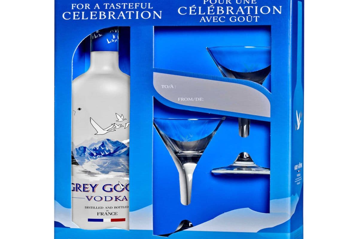 GREY GOOSE GIFT PACK 750 ML (1 x 750ml)