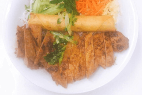 402. Vermicelli with Grilled Chicken - Bun Ga Nuong